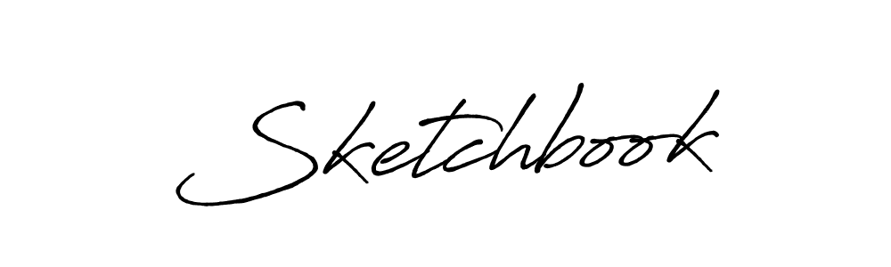 You should practise on your own different ways (Antro_Vectra_Bolder) to write your name (Sketchbook) in signature. don't let someone else do it for you. Sketchbook signature style 7 images and pictures png