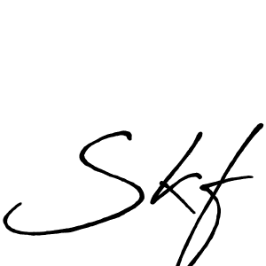 Best and Professional Signature Style for Skf. Antro_Vectra_Bolder Best Signature Style Collection. Skf signature style 7 images and pictures png