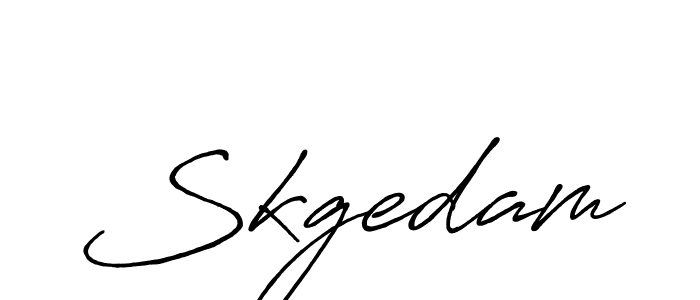 Make a beautiful signature design for name Skgedam. Use this online signature maker to create a handwritten signature for free. Skgedam signature style 7 images and pictures png