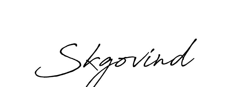 Best and Professional Signature Style for Skgovind. Antro_Vectra_Bolder Best Signature Style Collection. Skgovind signature style 7 images and pictures png