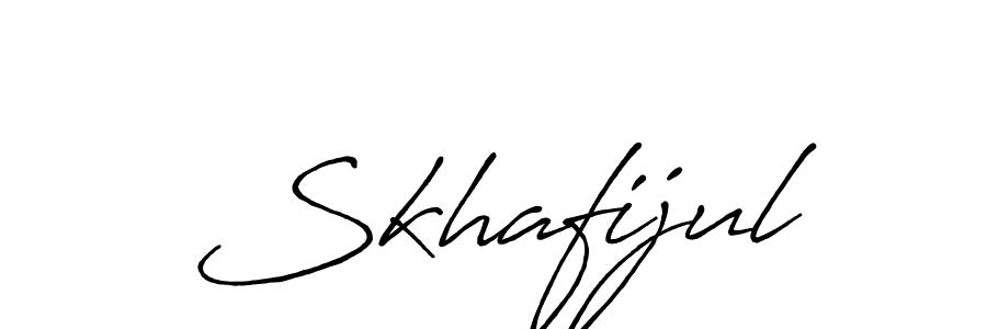 You should practise on your own different ways (Antro_Vectra_Bolder) to write your name (Skhafijul) in signature. don't let someone else do it for you. Skhafijul signature style 7 images and pictures png