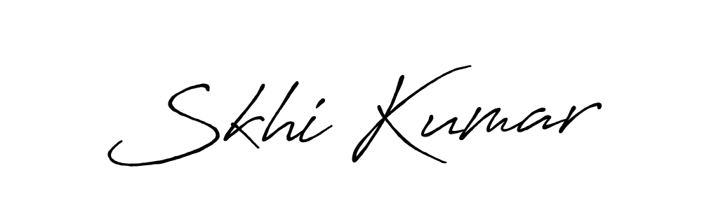 Make a short Skhi Kumar signature style. Manage your documents anywhere anytime using Antro_Vectra_Bolder. Create and add eSignatures, submit forms, share and send files easily. Skhi Kumar signature style 7 images and pictures png