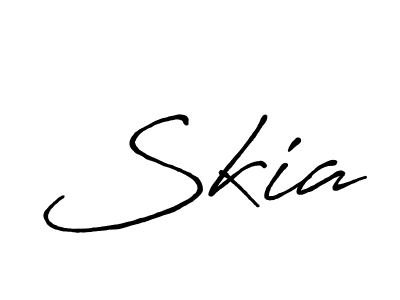 Also we have Skia name is the best signature style. Create professional handwritten signature collection using Antro_Vectra_Bolder autograph style. Skia signature style 7 images and pictures png
