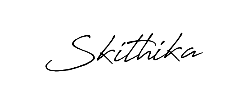 Similarly Antro_Vectra_Bolder is the best handwritten signature design. Signature creator online .You can use it as an online autograph creator for name Skithika. Skithika signature style 7 images and pictures png