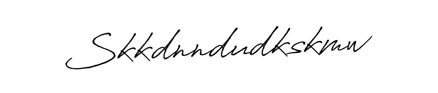 Skkdnndudkskmw stylish signature style. Best Handwritten Sign (Antro_Vectra_Bolder) for my name. Handwritten Signature Collection Ideas for my name Skkdnndudkskmw. Skkdnndudkskmw signature style 7 images and pictures png