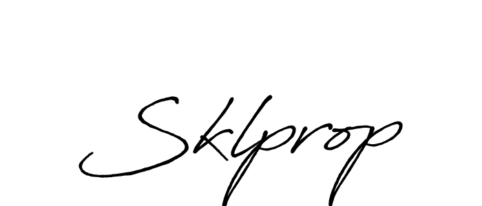 The best way (Antro_Vectra_Bolder) to make a short signature is to pick only two or three words in your name. The name Sklprop include a total of six letters. For converting this name. Sklprop signature style 7 images and pictures png