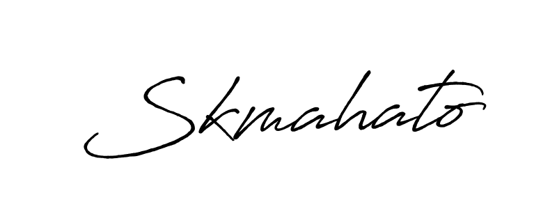 You can use this online signature creator to create a handwritten signature for the name Skmahato. This is the best online autograph maker. Skmahato signature style 7 images and pictures png