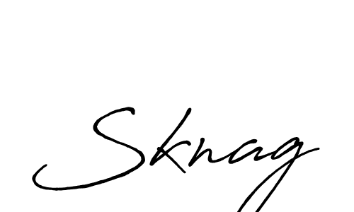 Also You can easily find your signature by using the search form. We will create Sknag name handwritten signature images for you free of cost using Antro_Vectra_Bolder sign style. Sknag signature style 7 images and pictures png