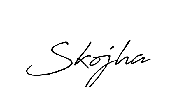 Make a short Skojha signature style. Manage your documents anywhere anytime using Antro_Vectra_Bolder. Create and add eSignatures, submit forms, share and send files easily. Skojha signature style 7 images and pictures png