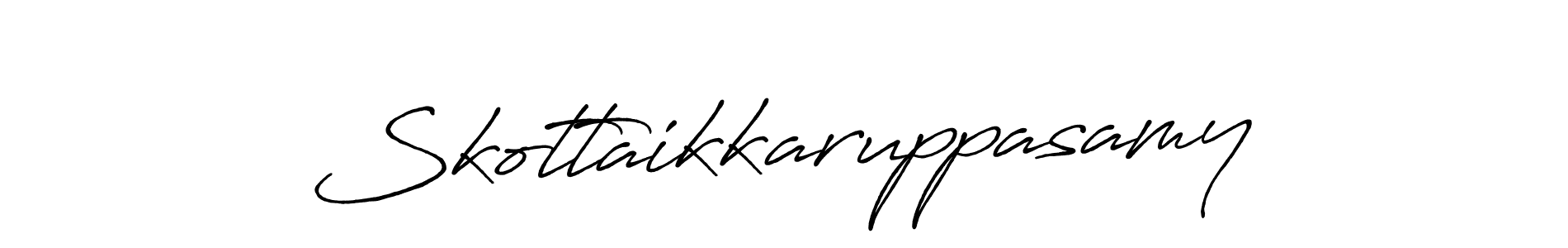 How to make Skottaikkaruppasamy signature? Antro_Vectra_Bolder is a professional autograph style. Create handwritten signature for Skottaikkaruppasamy name. Skottaikkaruppasamy signature style 7 images and pictures png