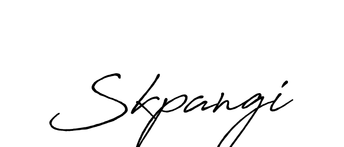 Make a beautiful signature design for name Skpangi. Use this online signature maker to create a handwritten signature for free. Skpangi signature style 7 images and pictures png