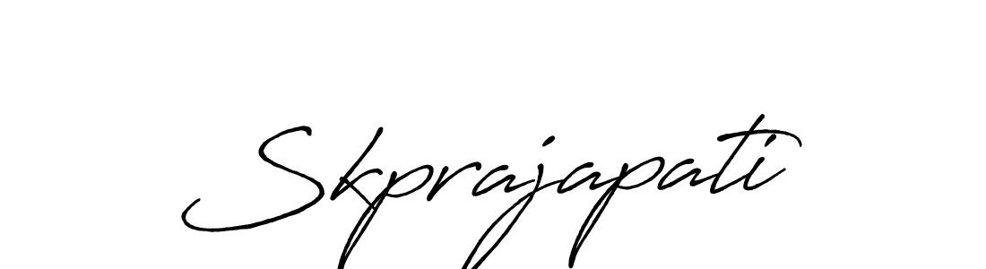 It looks lik you need a new signature style for name Skprajapati. Design unique handwritten (Antro_Vectra_Bolder) signature with our free signature maker in just a few clicks. Skprajapati signature style 7 images and pictures png