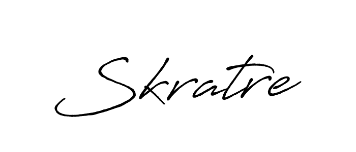 Also we have Skratre name is the best signature style. Create professional handwritten signature collection using Antro_Vectra_Bolder autograph style. Skratre signature style 7 images and pictures png