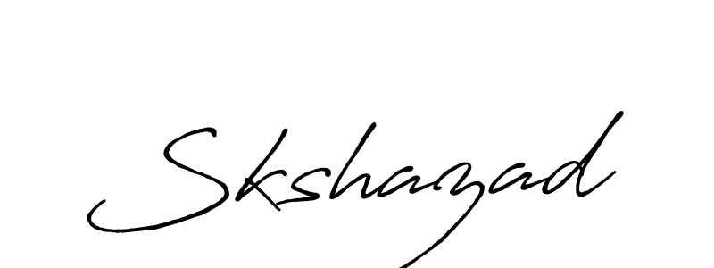 You should practise on your own different ways (Antro_Vectra_Bolder) to write your name (Skshazad) in signature. don't let someone else do it for you. Skshazad signature style 7 images and pictures png