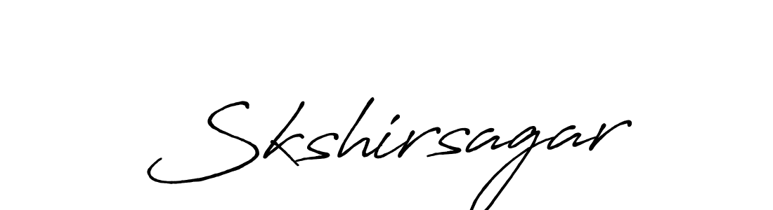 How to Draw Skshirsagar signature style? Antro_Vectra_Bolder is a latest design signature styles for name Skshirsagar. Skshirsagar signature style 7 images and pictures png