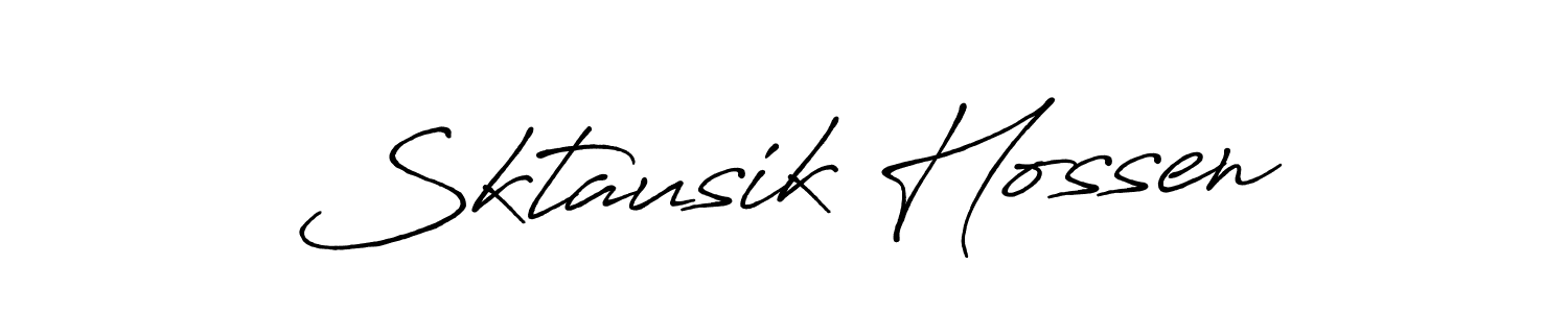 Make a short Sktausik Hossen signature style. Manage your documents anywhere anytime using Antro_Vectra_Bolder. Create and add eSignatures, submit forms, share and send files easily. Sktausik Hossen signature style 7 images and pictures png