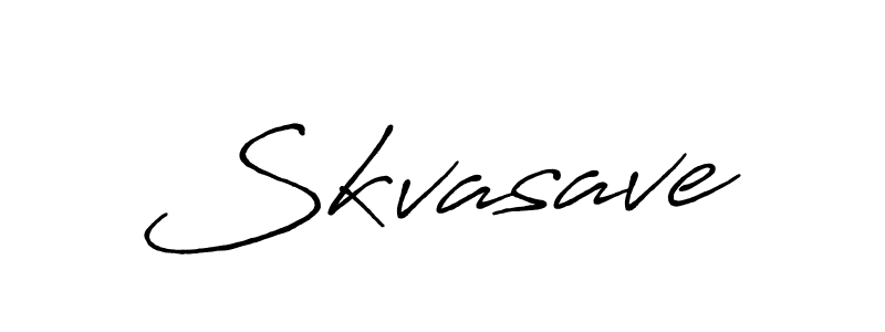 Design your own signature with our free online signature maker. With this signature software, you can create a handwritten (Antro_Vectra_Bolder) signature for name Skvasave. Skvasave signature style 7 images and pictures png