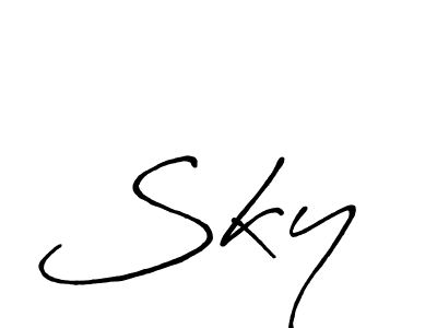 See photos of Sky  official signature by Spectra . Check more albums & portfolios. Read reviews & check more about Antro_Vectra_Bolder font. Sky  signature style 7 images and pictures png