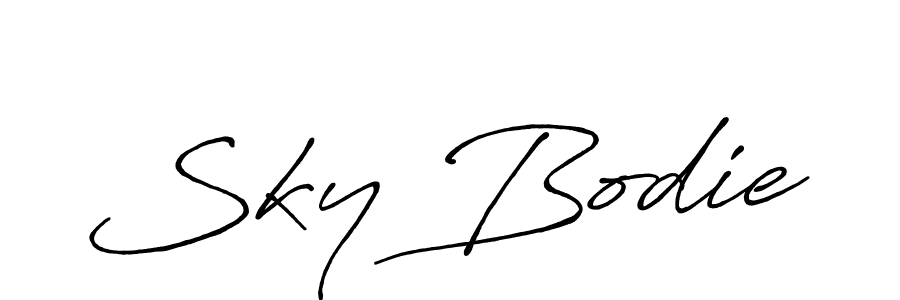 See photos of Sky Bodie official signature by Spectra . Check more albums & portfolios. Read reviews & check more about Antro_Vectra_Bolder font. Sky Bodie signature style 7 images and pictures png