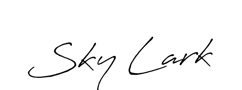 This is the best signature style for the Sky Lark name. Also you like these signature font (Antro_Vectra_Bolder). Mix name signature. Sky Lark signature style 7 images and pictures png