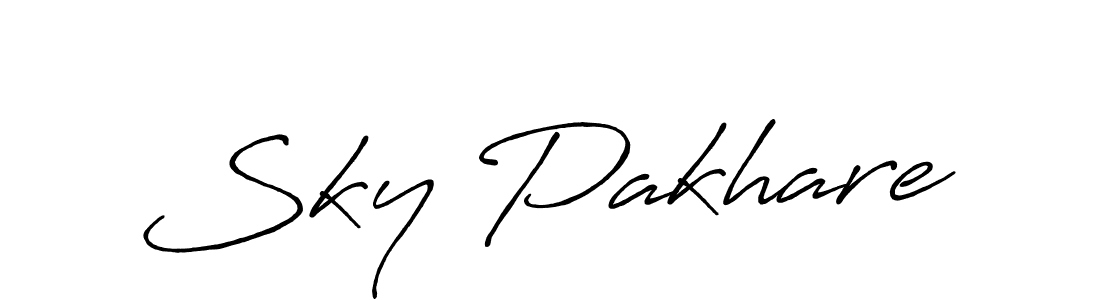 Here are the top 10 professional signature styles for the name Sky Pakhare. These are the best autograph styles you can use for your name. Sky Pakhare signature style 7 images and pictures png