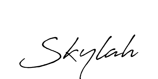 Antro_Vectra_Bolder is a professional signature style that is perfect for those who want to add a touch of class to their signature. It is also a great choice for those who want to make their signature more unique. Get Skylah name to fancy signature for free. Skylah signature style 7 images and pictures png