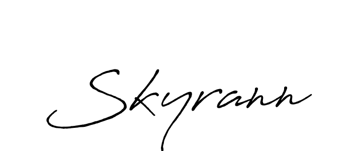How to Draw Skyrann signature style? Antro_Vectra_Bolder is a latest design signature styles for name Skyrann. Skyrann signature style 7 images and pictures png
