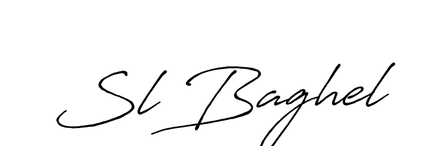 Best and Professional Signature Style for Sl Baghel. Antro_Vectra_Bolder Best Signature Style Collection. Sl Baghel signature style 7 images and pictures png
