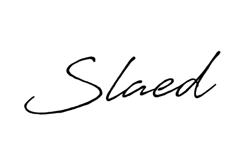You should practise on your own different ways (Antro_Vectra_Bolder) to write your name (Slaed) in signature. don't let someone else do it for you. Slaed signature style 7 images and pictures png