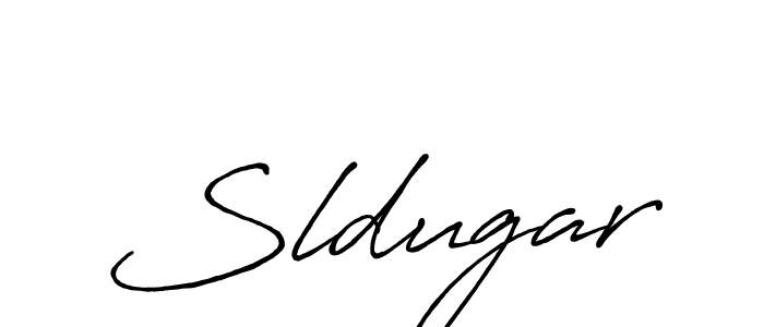 How to make Sldugar signature? Antro_Vectra_Bolder is a professional autograph style. Create handwritten signature for Sldugar name. Sldugar signature style 7 images and pictures png