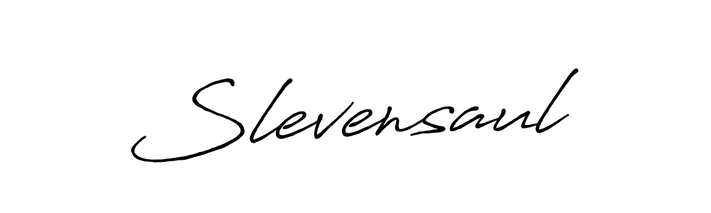 Make a beautiful signature design for name Slevensaul. Use this online signature maker to create a handwritten signature for free. Slevensaul signature style 7 images and pictures png
