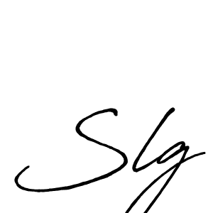 Also You can easily find your signature by using the search form. We will create Slg name handwritten signature images for you free of cost using Antro_Vectra_Bolder sign style. Slg signature style 7 images and pictures png