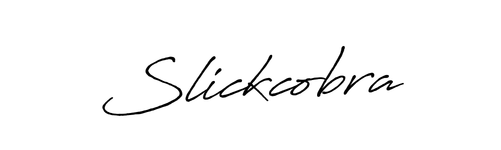 Also we have Slickcobra name is the best signature style. Create professional handwritten signature collection using Antro_Vectra_Bolder autograph style. Slickcobra signature style 7 images and pictures png