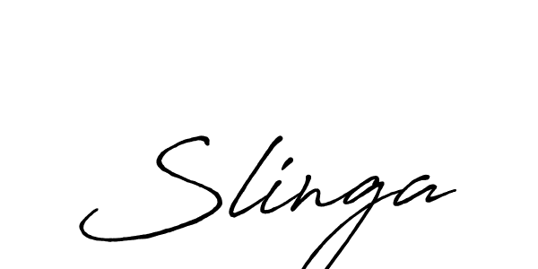 You should practise on your own different ways (Antro_Vectra_Bolder) to write your name (Slinga) in signature. don't let someone else do it for you. Slinga signature style 7 images and pictures png