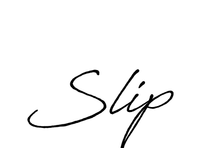 You should practise on your own different ways (Antro_Vectra_Bolder) to write your name (Slip) in signature. don't let someone else do it for you. Slip signature style 7 images and pictures png