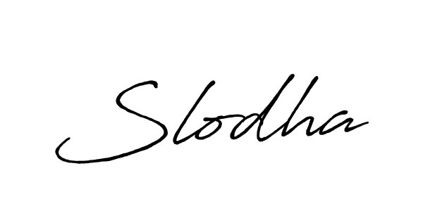 Also we have Slodha name is the best signature style. Create professional handwritten signature collection using Antro_Vectra_Bolder autograph style. Slodha signature style 7 images and pictures png