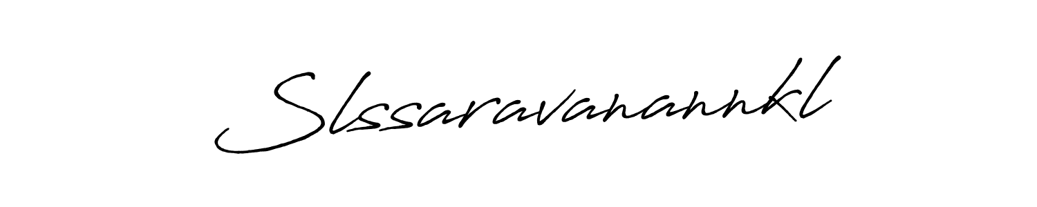 The best way (Antro_Vectra_Bolder) to make a short signature is to pick only two or three words in your name. The name Slssaravanannkl include a total of six letters. For converting this name. Slssaravanannkl signature style 7 images and pictures png