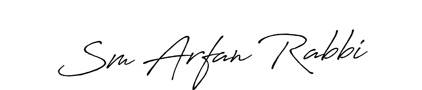 Make a short Sm Arfan Rabbi signature style. Manage your documents anywhere anytime using Antro_Vectra_Bolder. Create and add eSignatures, submit forms, share and send files easily. Sm Arfan Rabbi signature style 7 images and pictures png