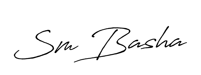 Make a beautiful signature design for name Sm Basha. Use this online signature maker to create a handwritten signature for free. Sm Basha signature style 7 images and pictures png