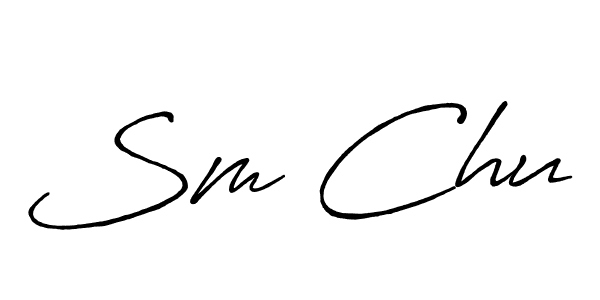 Make a short Sm Chu signature style. Manage your documents anywhere anytime using Antro_Vectra_Bolder. Create and add eSignatures, submit forms, share and send files easily. Sm Chu signature style 7 images and pictures png