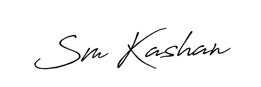 Make a beautiful signature design for name Sm Kashan. Use this online signature maker to create a handwritten signature for free. Sm Kashan signature style 7 images and pictures png