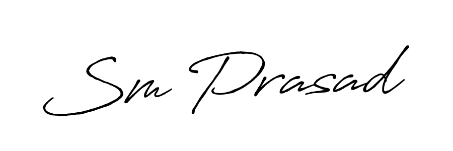 if you are searching for the best signature style for your name Sm Prasad. so please give up your signature search. here we have designed multiple signature styles  using Antro_Vectra_Bolder. Sm Prasad signature style 7 images and pictures png