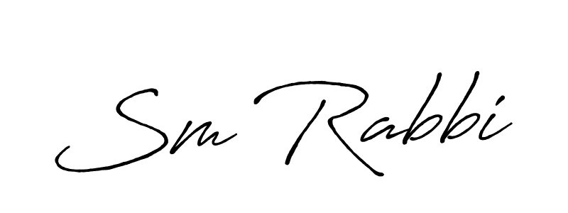 Once you've used our free online signature maker to create your best signature Antro_Vectra_Bolder style, it's time to enjoy all of the benefits that Sm Rabbi name signing documents. Sm Rabbi signature style 7 images and pictures png