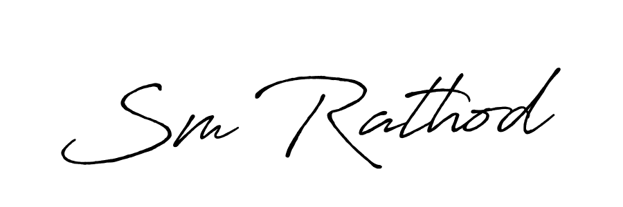 Once you've used our free online signature maker to create your best signature Antro_Vectra_Bolder style, it's time to enjoy all of the benefits that Sm Rathod name signing documents. Sm Rathod signature style 7 images and pictures png