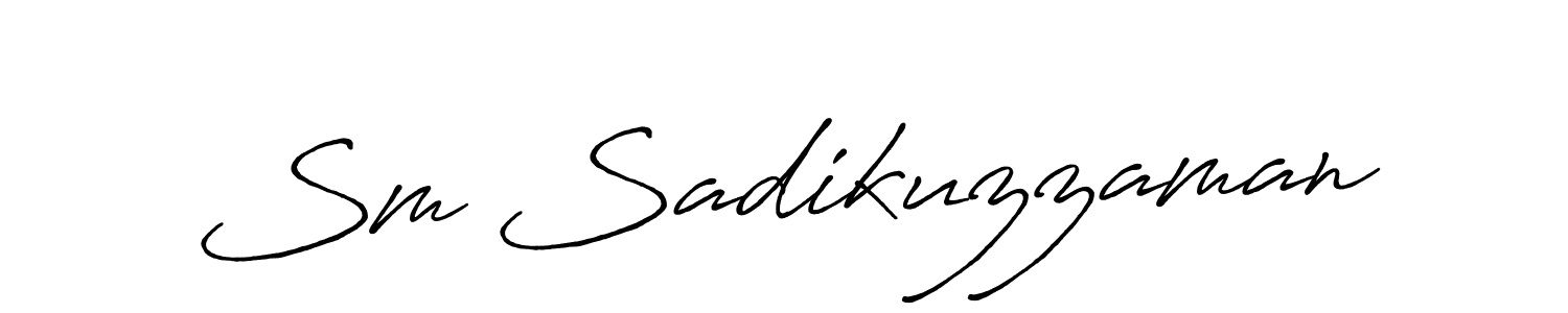 How to Draw Sm Sadikuzzaman signature style? Antro_Vectra_Bolder is a latest design signature styles for name Sm Sadikuzzaman. Sm Sadikuzzaman signature style 7 images and pictures png