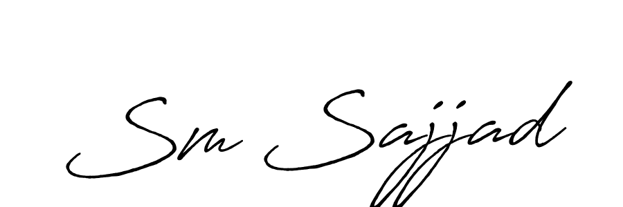 This is the best signature style for the Sm Sajjad name. Also you like these signature font (Antro_Vectra_Bolder). Mix name signature. Sm Sajjad signature style 7 images and pictures png