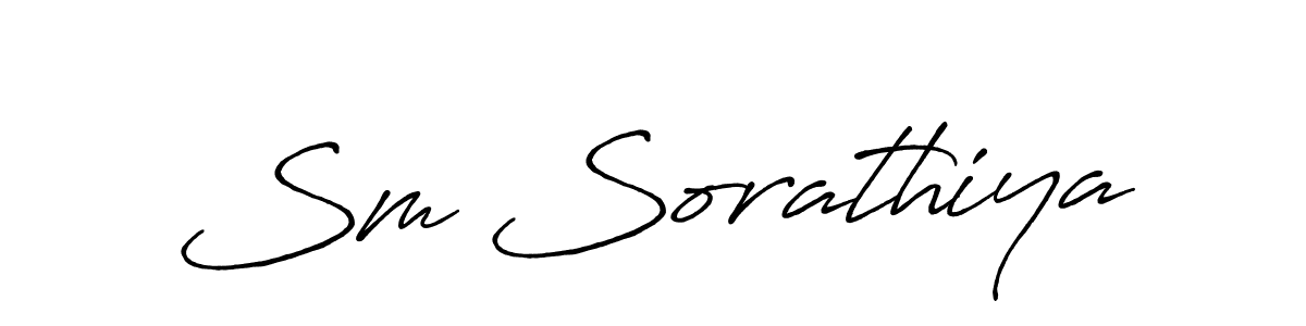 if you are searching for the best signature style for your name Sm Sorathiya. so please give up your signature search. here we have designed multiple signature styles  using Antro_Vectra_Bolder. Sm Sorathiya signature style 7 images and pictures png