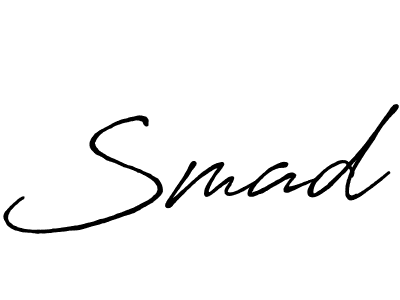 Best and Professional Signature Style for Smad. Antro_Vectra_Bolder Best Signature Style Collection. Smad signature style 7 images and pictures png