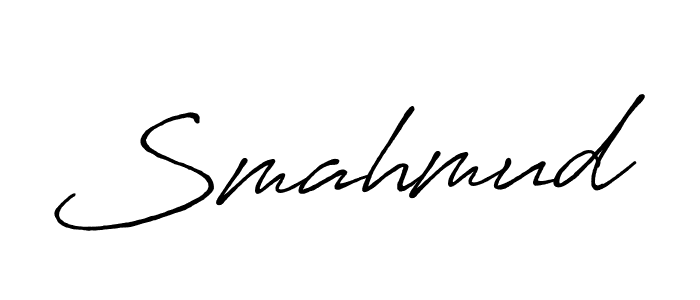 See photos of Smahmud official signature by Spectra . Check more albums & portfolios. Read reviews & check more about Antro_Vectra_Bolder font. Smahmud signature style 7 images and pictures png