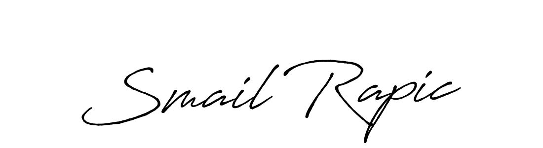 See photos of Smail Rapic official signature by Spectra . Check more albums & portfolios. Read reviews & check more about Antro_Vectra_Bolder font. Smail Rapic signature style 7 images and pictures png